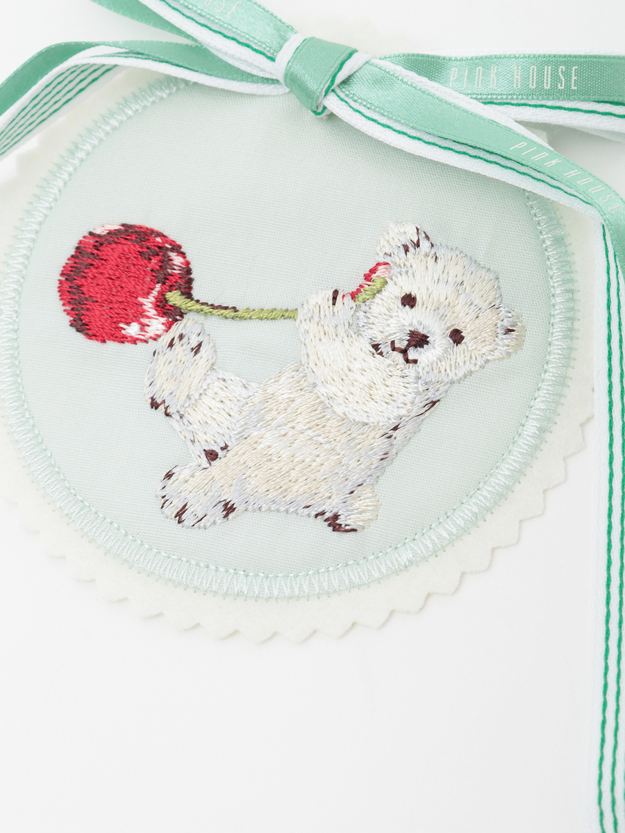 しろくま刺繍ワッペン 詳細画像 クロ 11