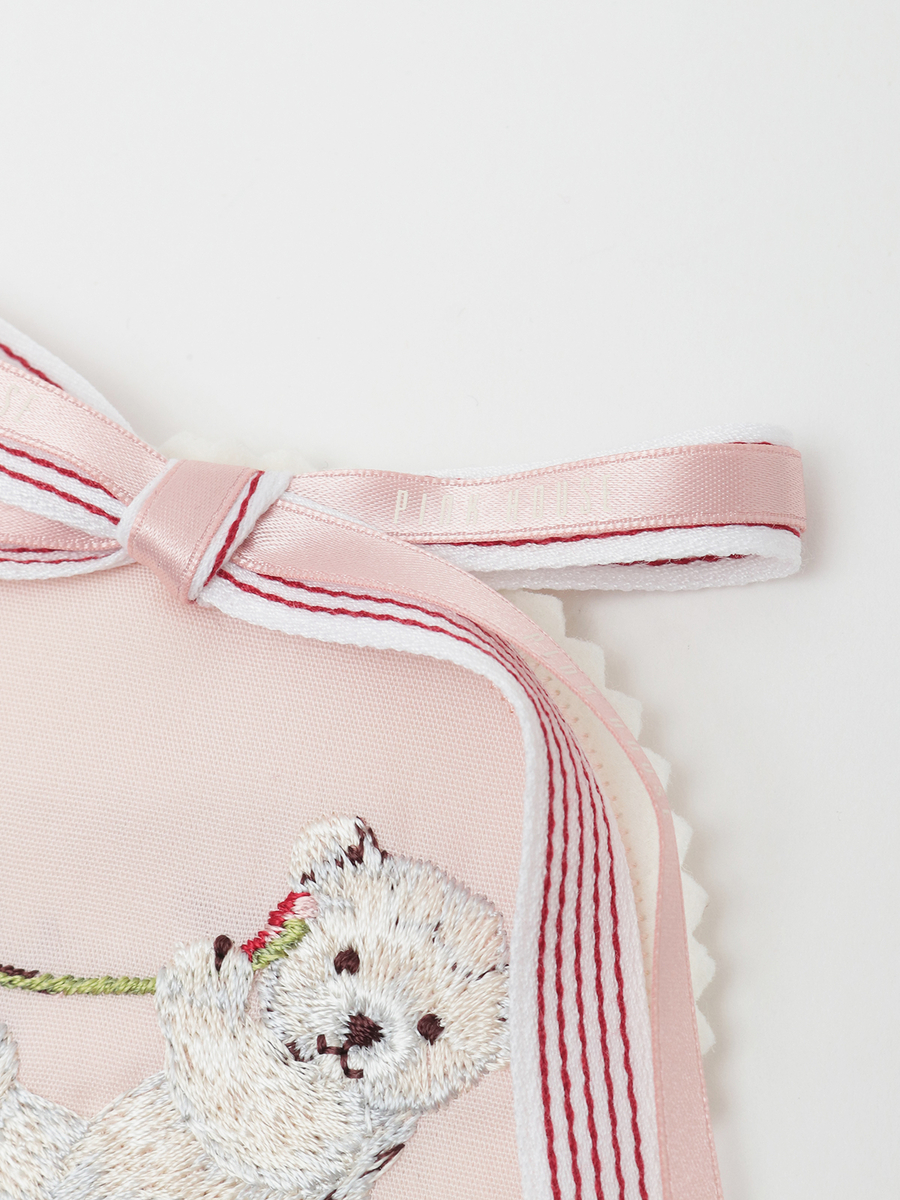 しろくま刺繍ワッペン 詳細画像 クロ 3