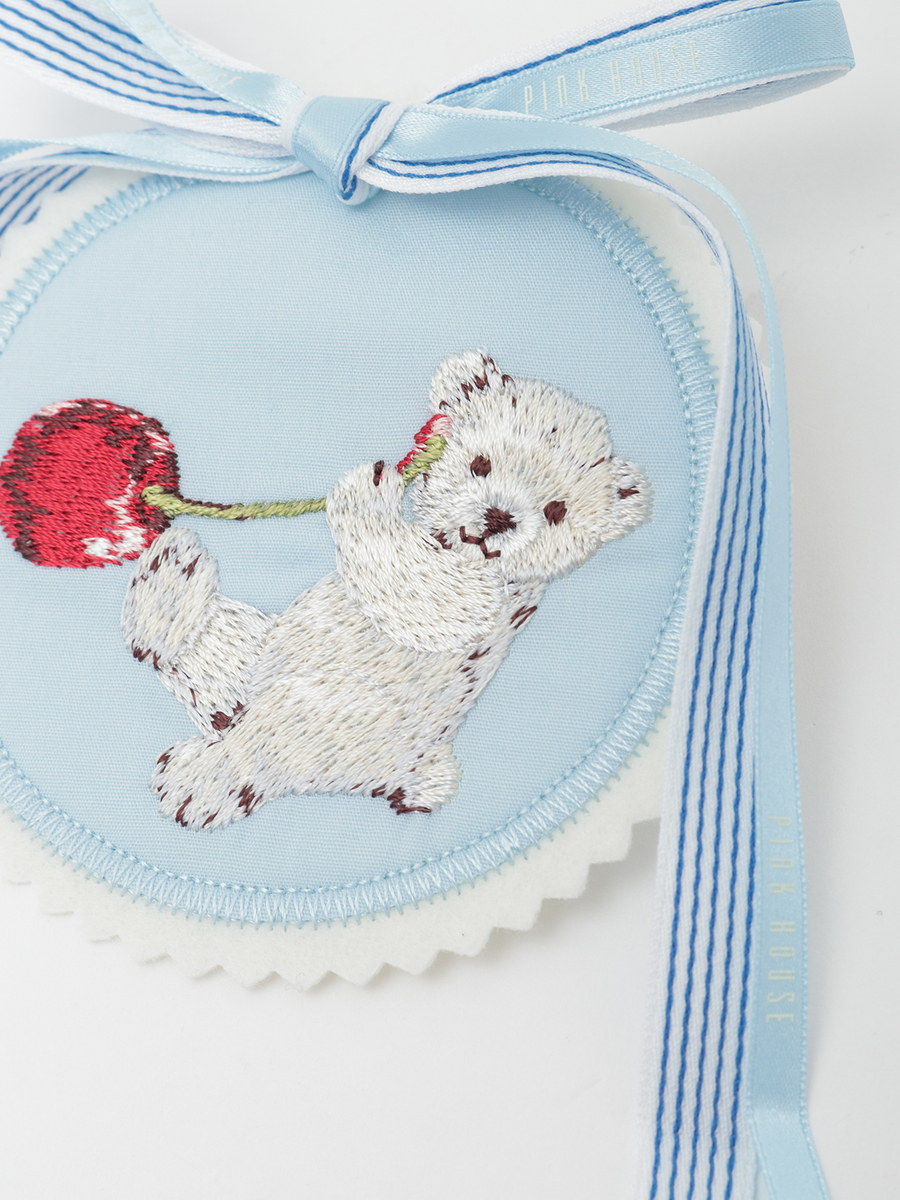 しろくま刺繍ワッペン 詳細画像 クロ 9