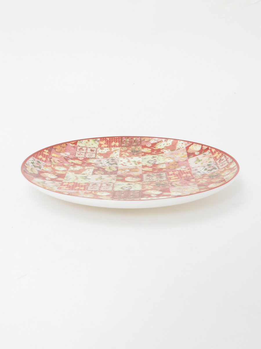 【PINK HOUSE LIFE STYLE】PH Tea Party 柄 ケーキ皿 詳細画像 アカ系 2