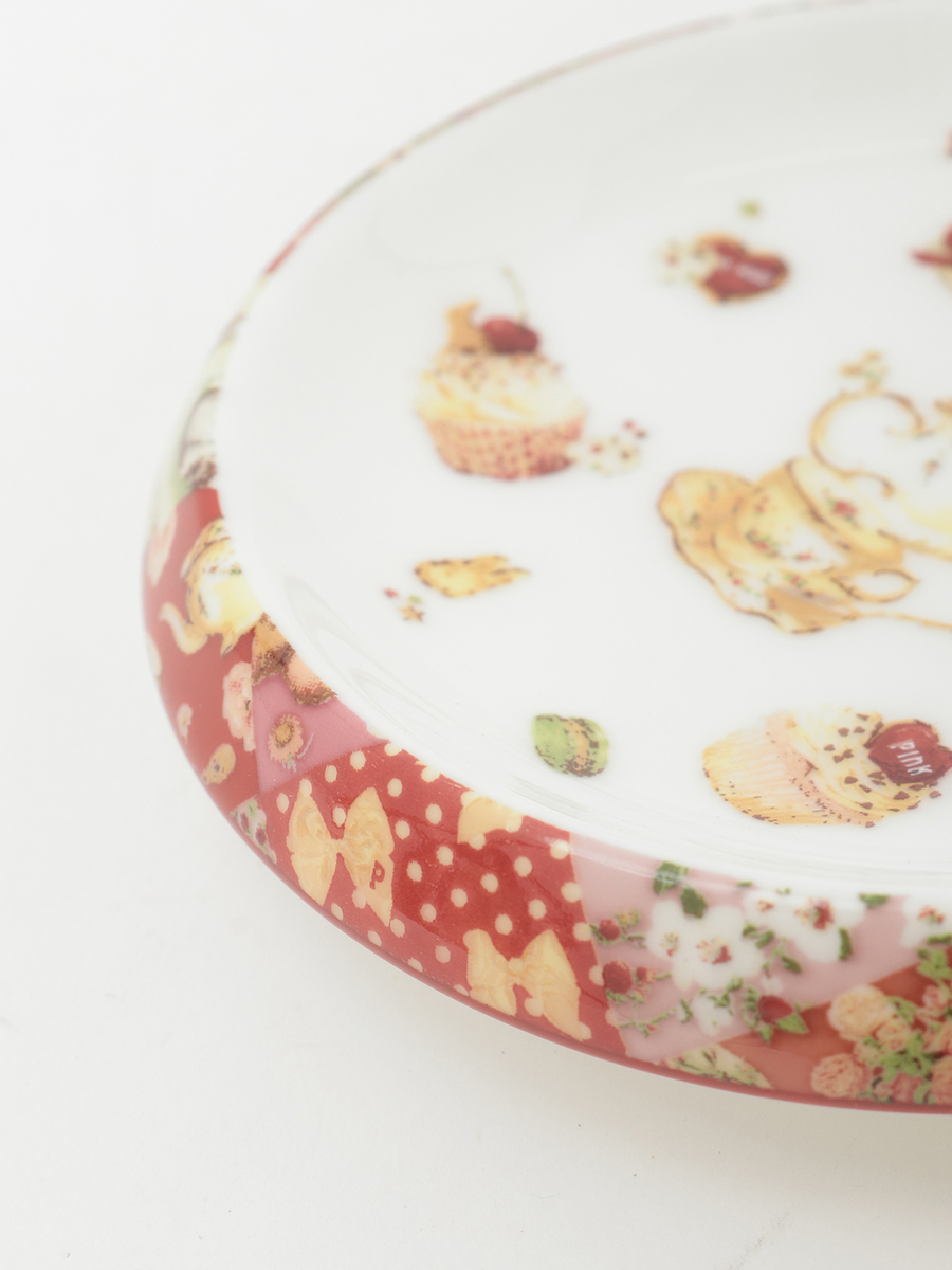 【PINK HOUSE LIFE STYLE】PH Tea Party 柄 上蓋付きマグカップ 詳細画像 アカ系 10