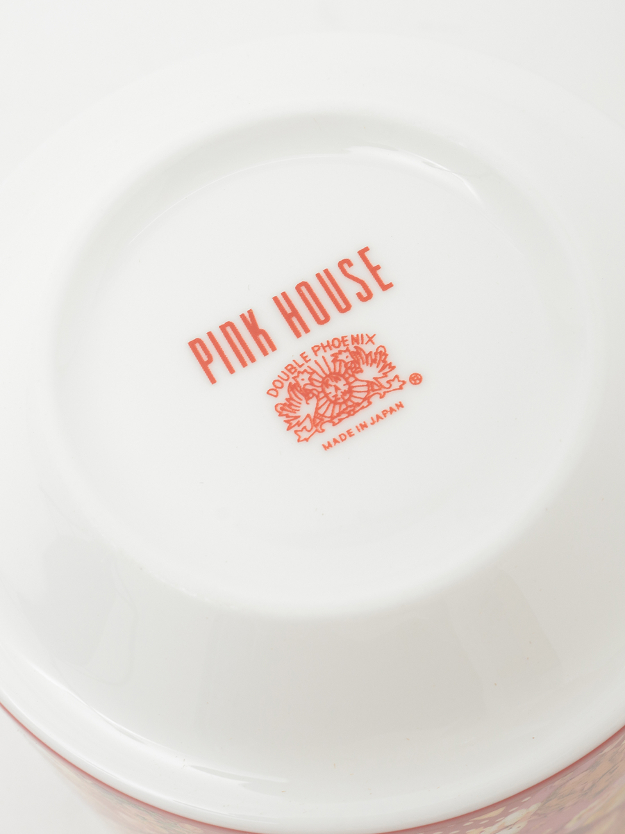 【PINK HOUSE LIFE STYLE】PH Tea Party 柄 上蓋付きマグカップ 詳細画像 アカ系 5