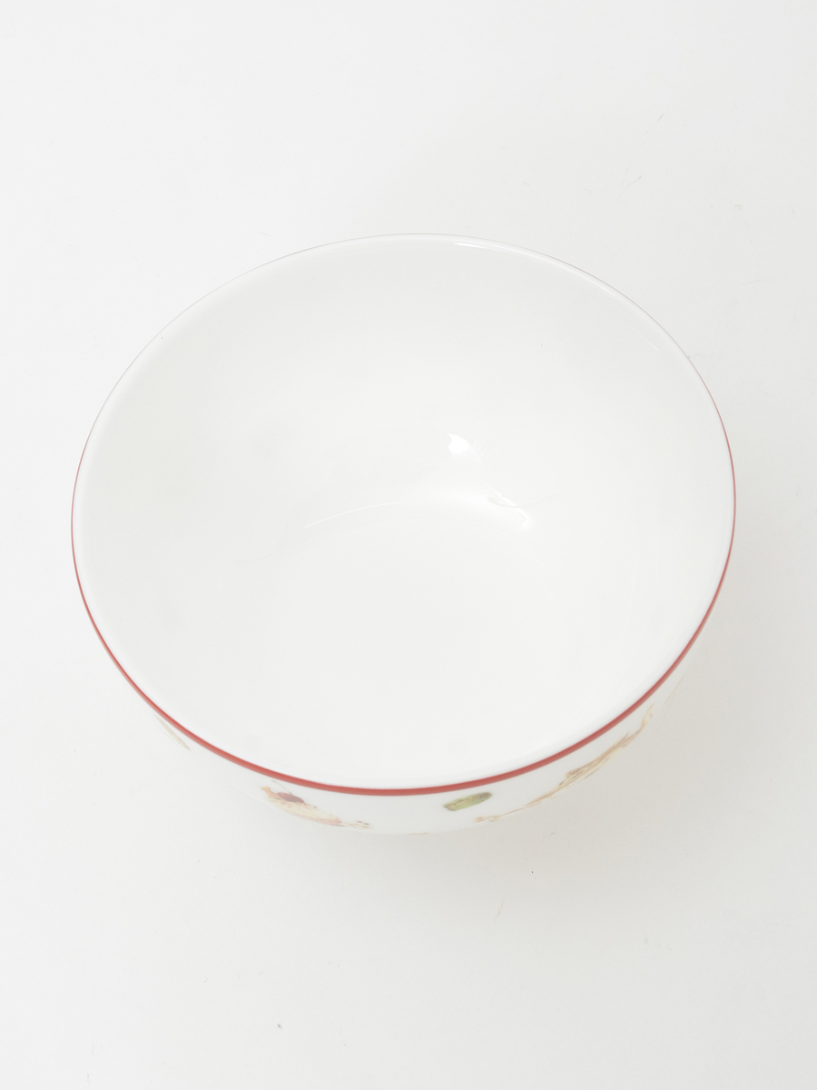 【PINK HOUSE LIFE STYLE】PH Tea Party 柄カフェオレボール 詳細画像 アカ系 4