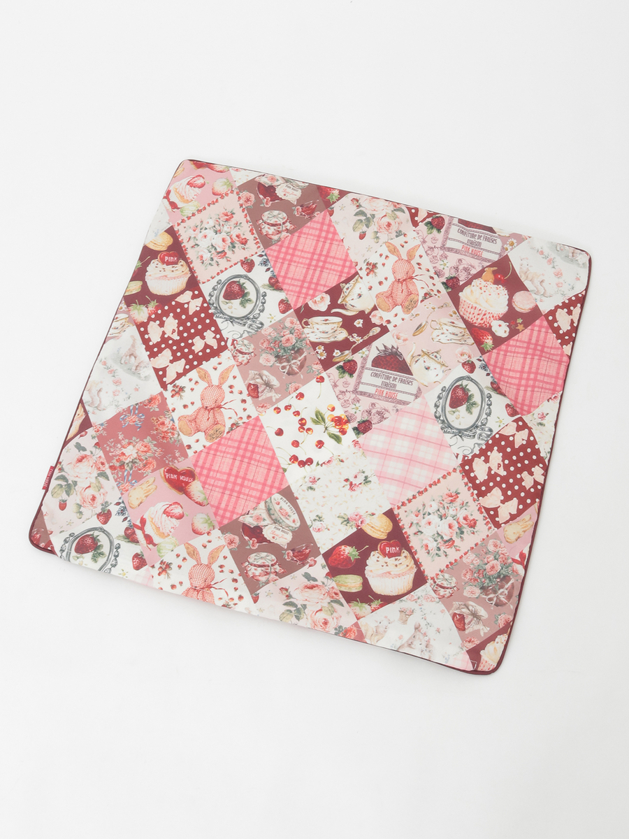 【PINK HOUSE LIFE STYLE】PH Tea Party 柄クッションカバー 詳細画像 アカ系 2