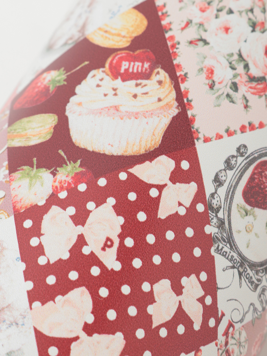 【PINK HOUSE LIFE STYLE】PH Tea Party 柄 ランタンボトル 詳細画像 アカ系 6