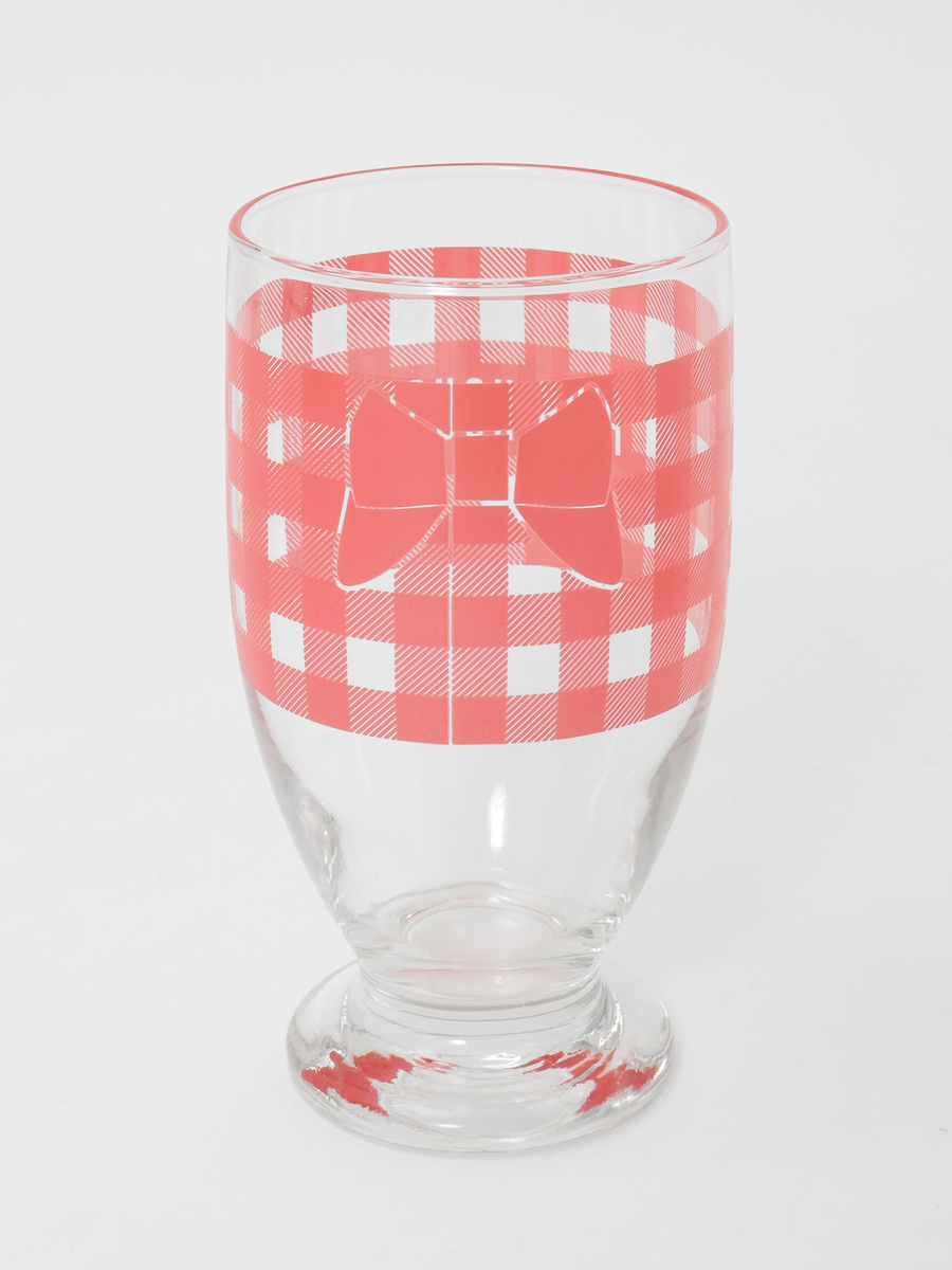 【PINK HOUSE LIFE STYLE】ギンガムロゴグラスセット 詳細画像 ミックス 4