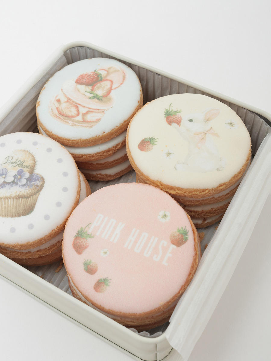 ピンクハウスオリジナルクッキー缶 詳細画像 バニラ 5