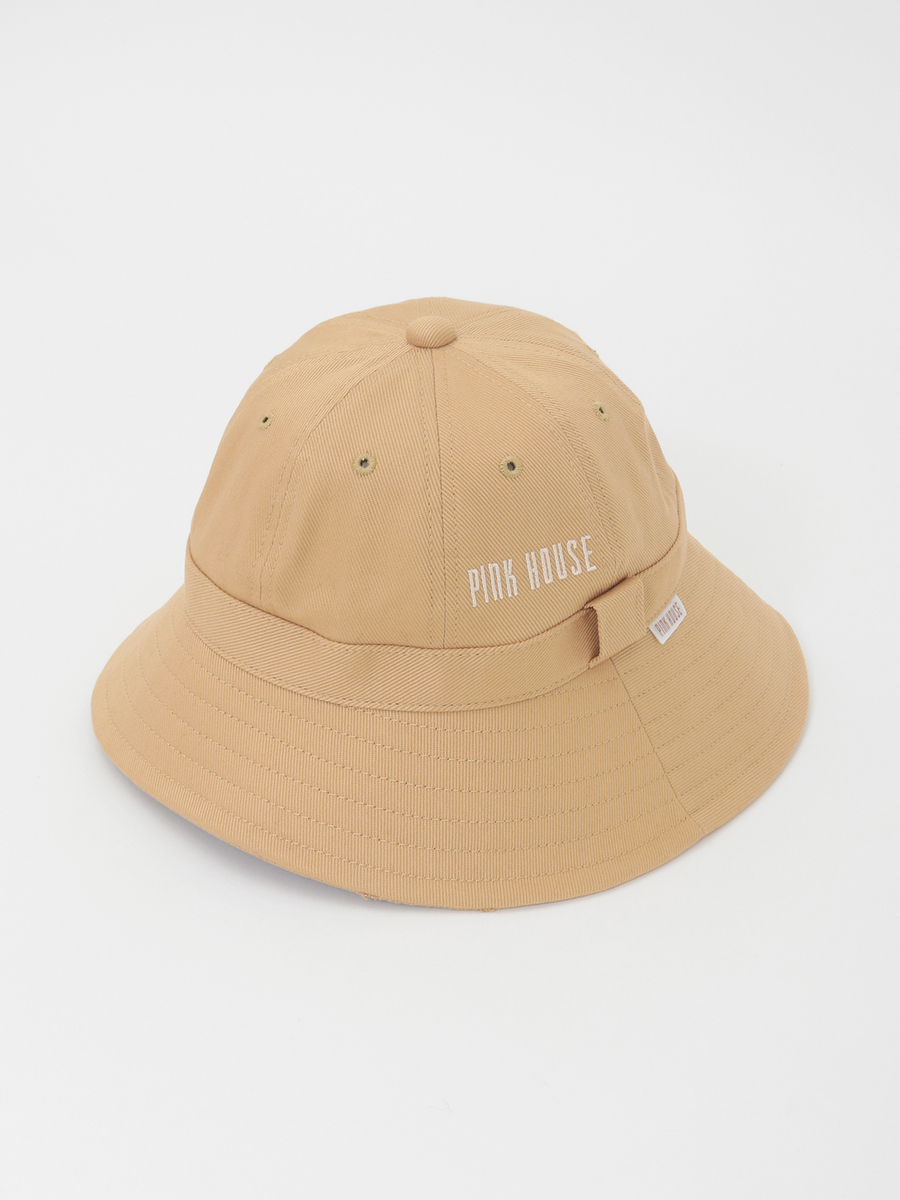 ロゴ刺繍ハット 詳細画像 カーキ 1