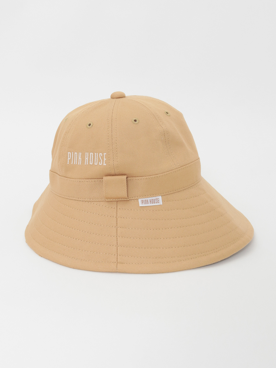 ロゴ刺繍ハット 詳細画像 カーキ 2