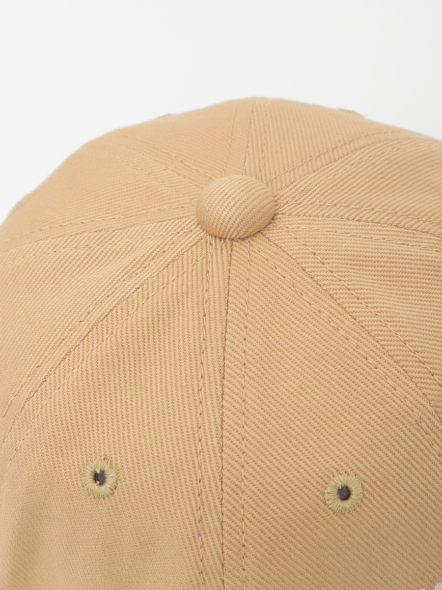 ロゴ刺繍ハット 詳細画像 カーキ 4