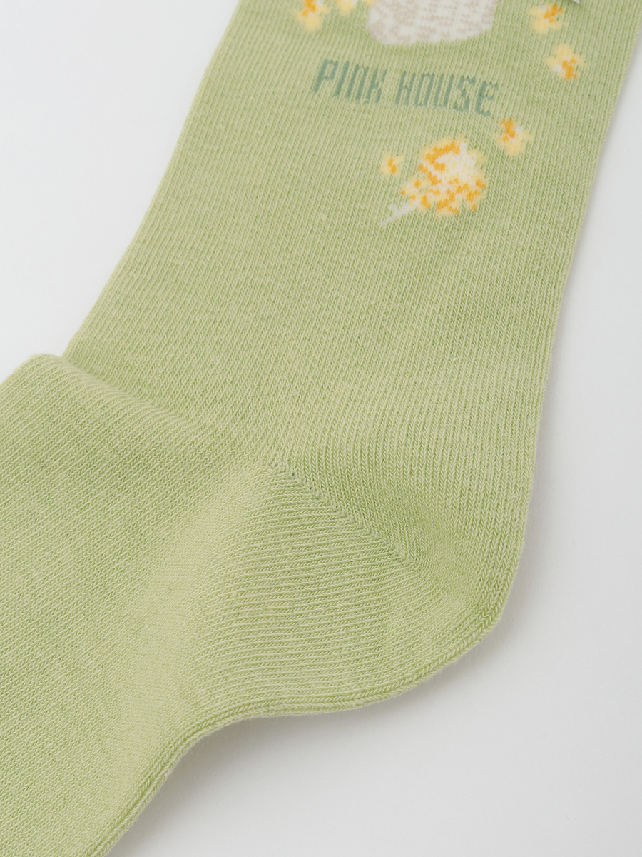 なのはなモチーフソックス 詳細画像 クロ 5