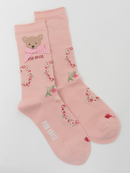 テディローズモチーフソックス