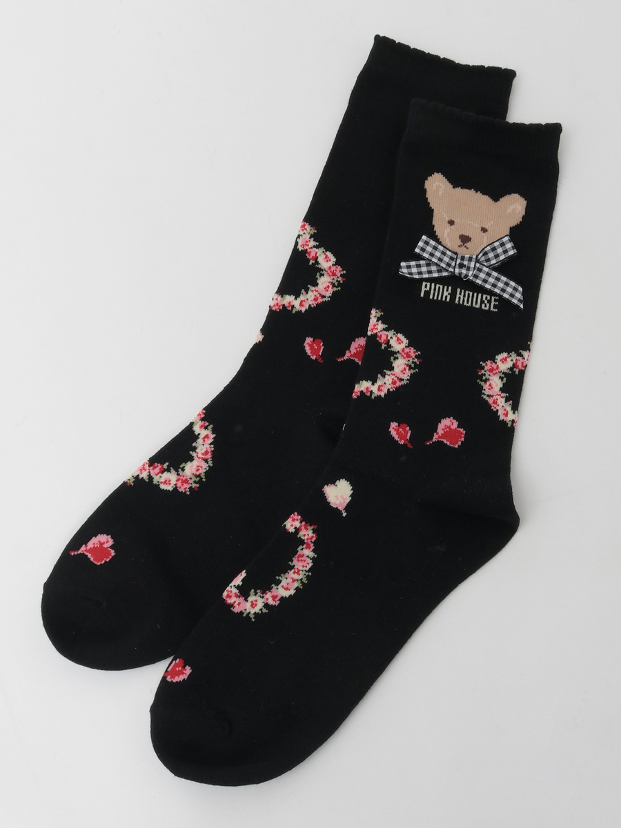 テディローズモチーフソックス 詳細画像 ラベンダー 8