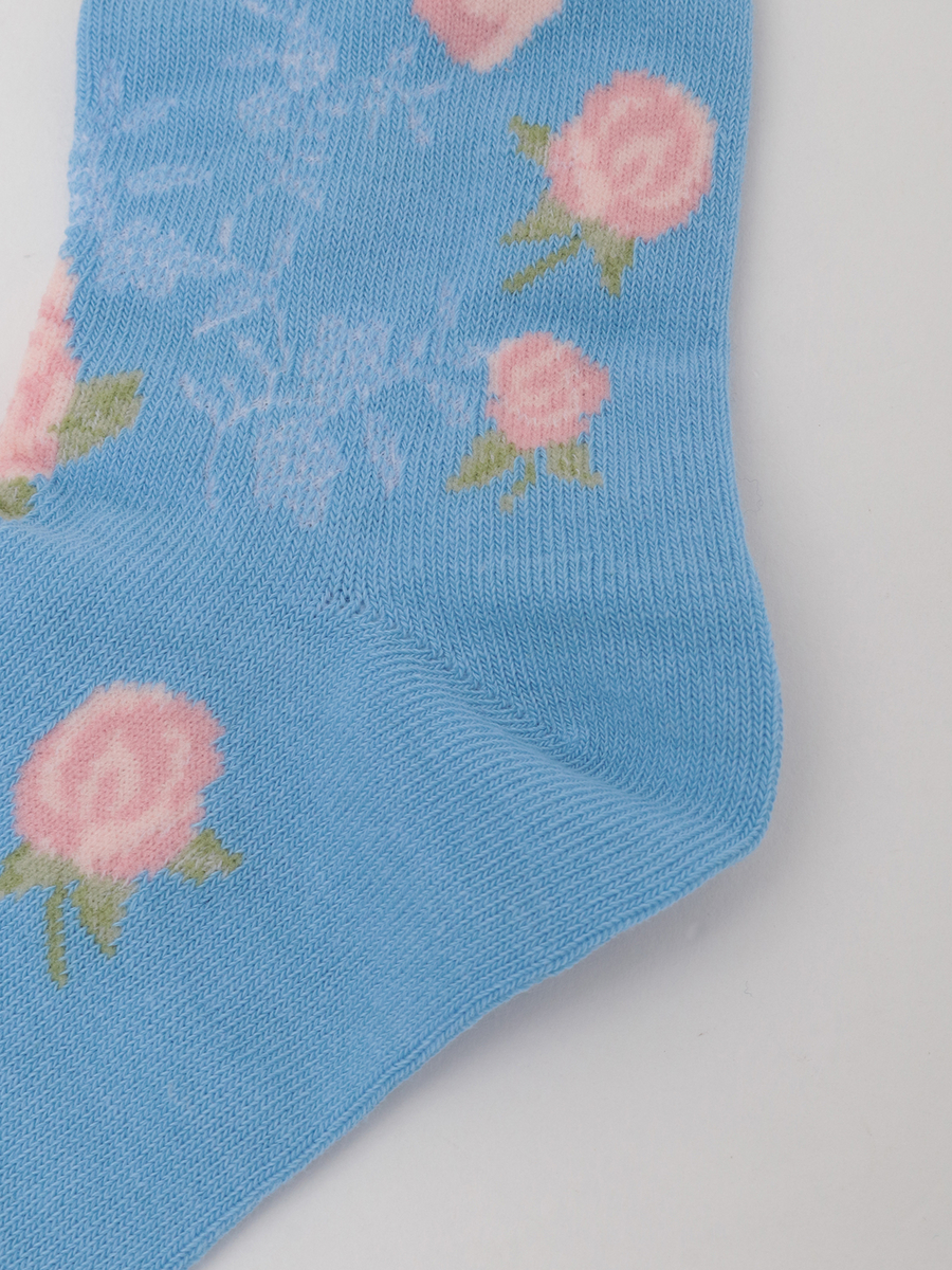 ポワン・ド・ガーズ柄ソックス 詳細画像 ピンク 4