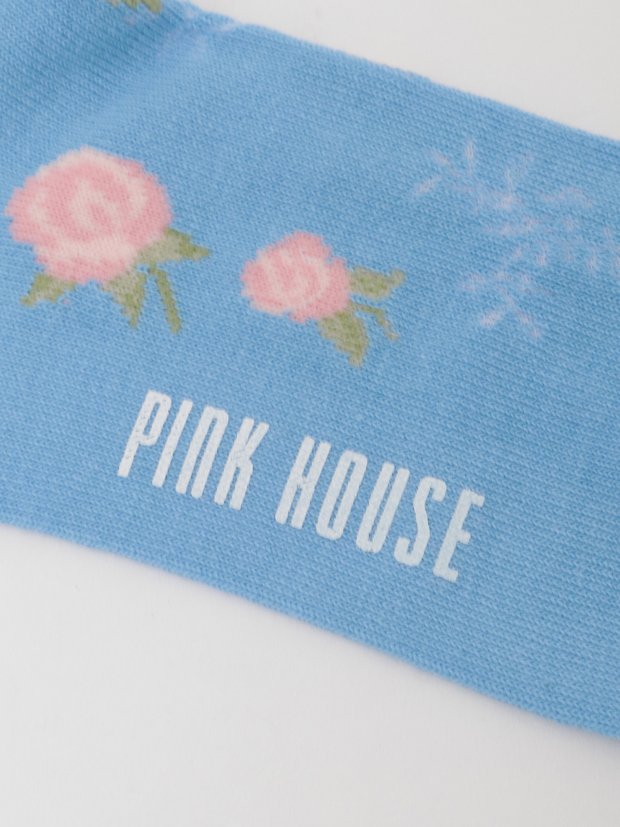 ポワン・ド・ガーズ柄ソックス 詳細画像 ピンク 6