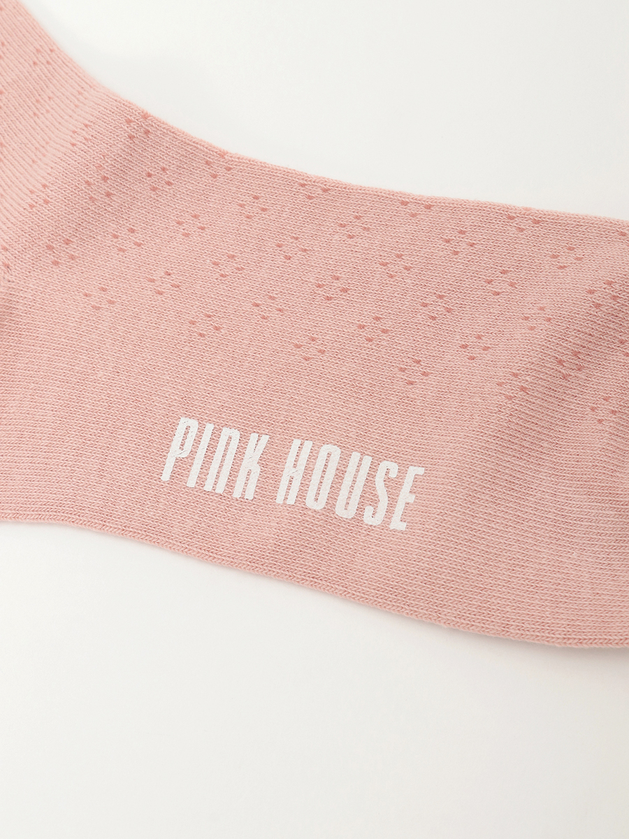 バックロゴソックス 詳細画像 ピンク 7