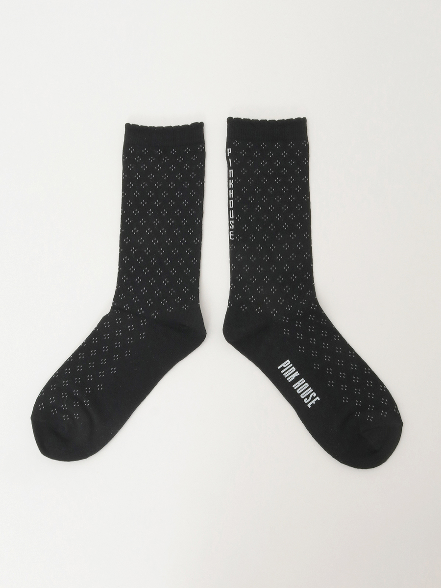 バックロゴソックス 詳細画像 クロ 1