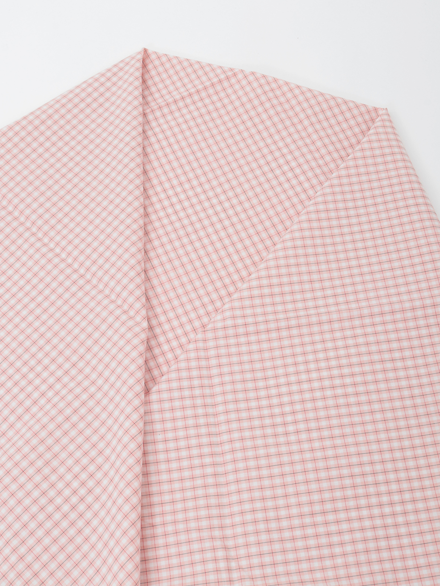 苺リース刺繍オリジナルチェックストール 詳細画像 ブルー系 3