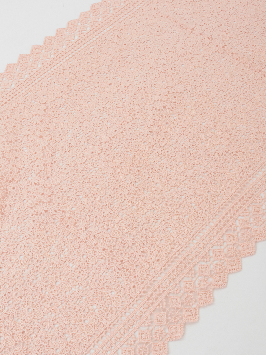 小花柄レースストール 詳細画像 ピンク 4