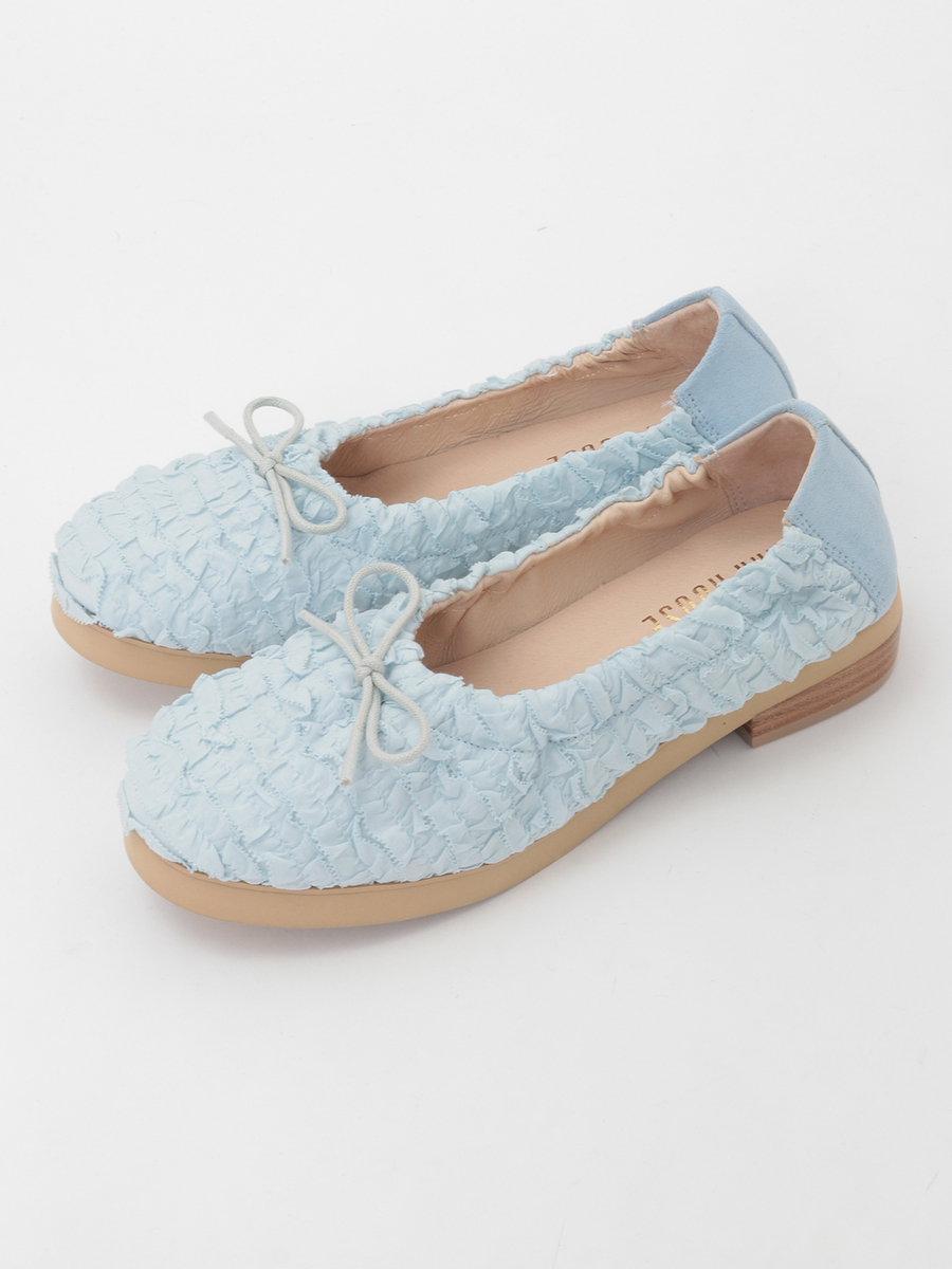 フリル使いバレエシューズ 詳細画像 ソライロ 1