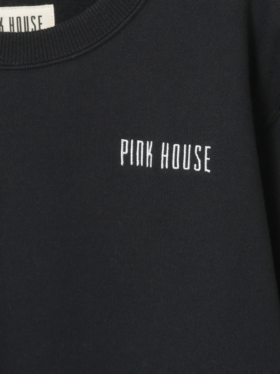 ロゴ入りスウェットワンピース 詳細画像 クロ 8