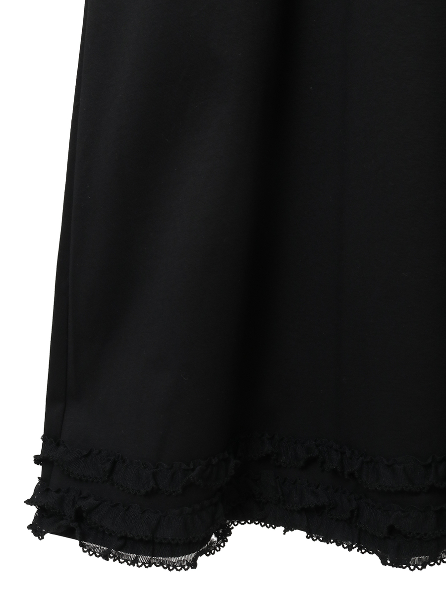 ソフトチュール襟付きワンピース 詳細画像 アクアマリン 8