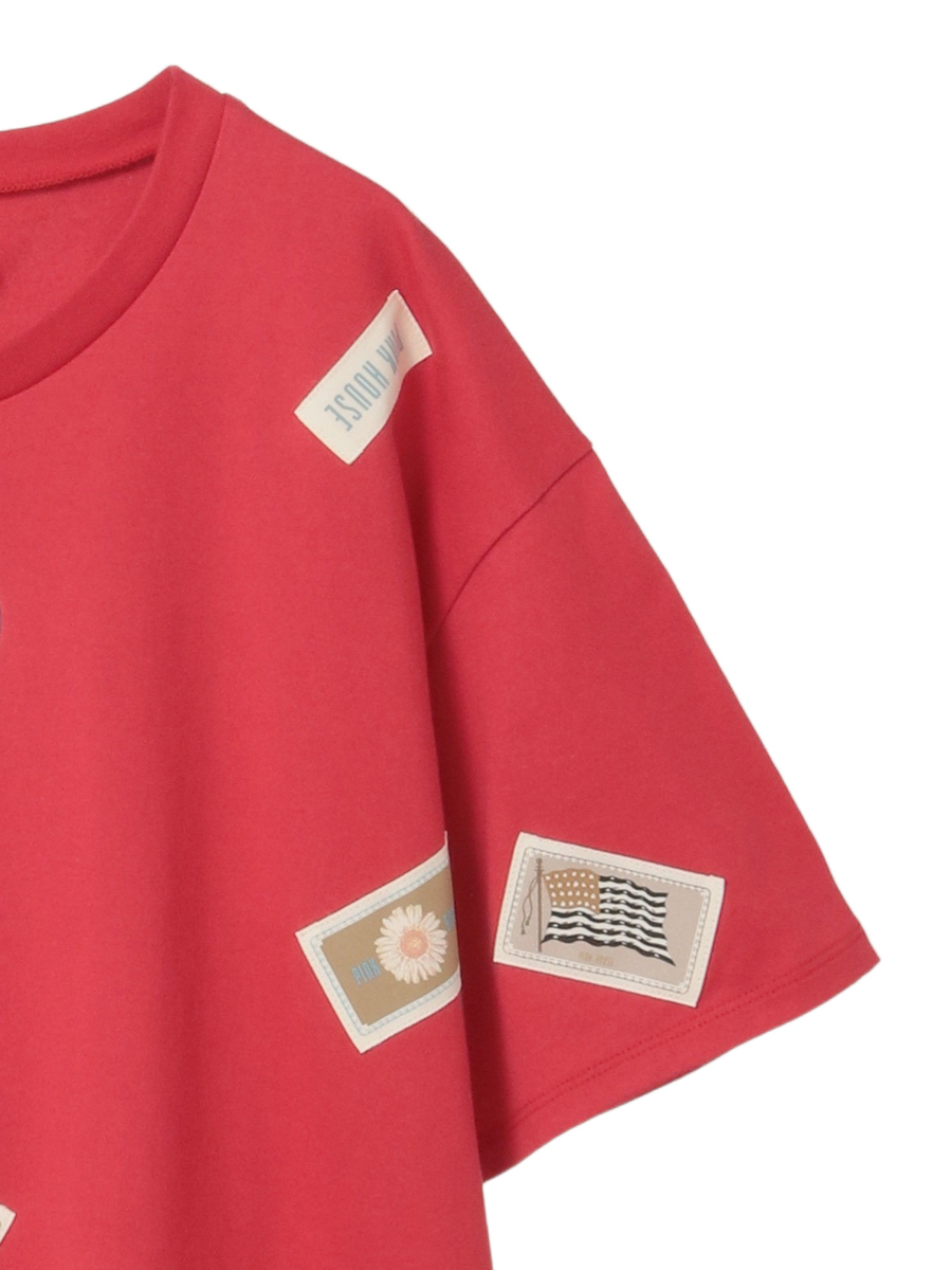 Pロゴ＆ネームワッペン使いカットソーチュニック 詳細画像 クロ 11