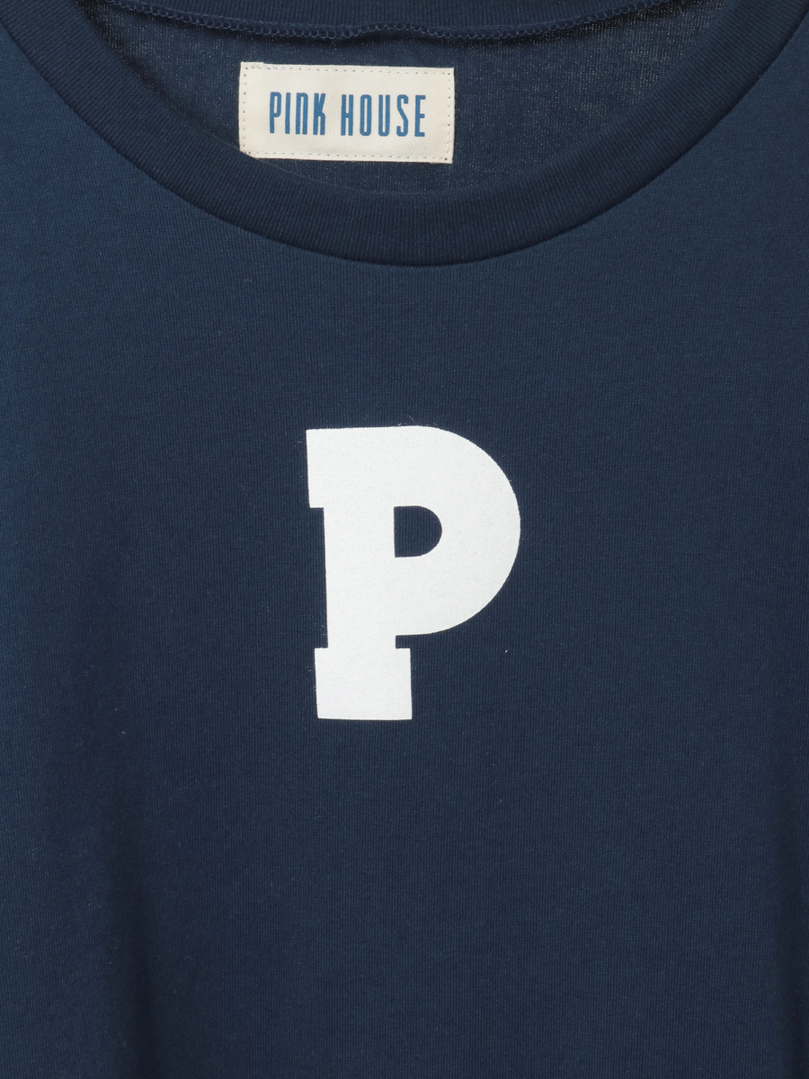 Pロゴ＆ネームワッペン使いカットソーチュニック 詳細画像 クロ 14