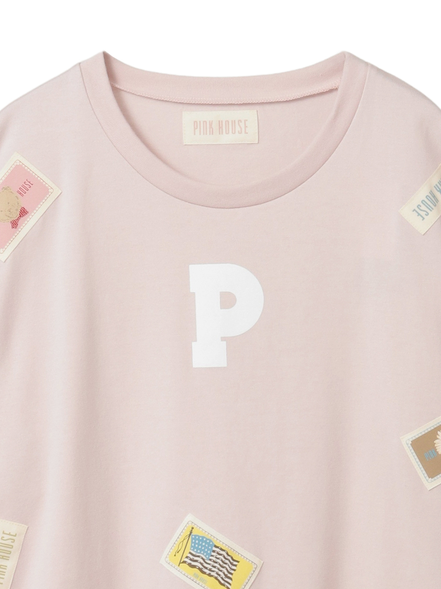 Pロゴ＆ネームワッペン使いカットソーチュニック 詳細画像 クロ 3