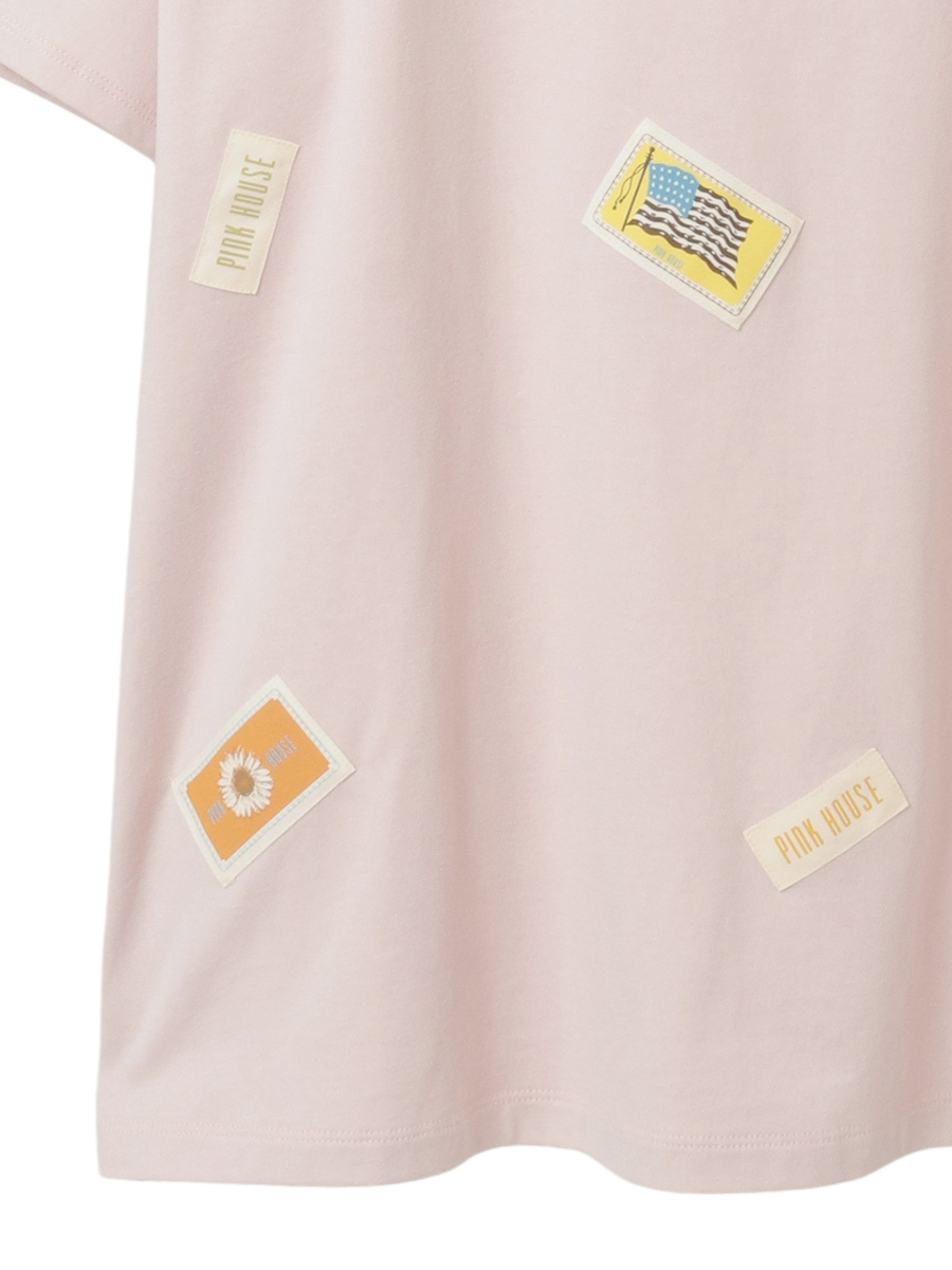 Pロゴ＆ネームワッペン使いカットソーチュニック 詳細画像 クロ 5