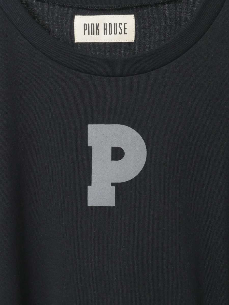 Pロゴ＆ネームワッペン使いカットソーチュニック 詳細画像 クロ 8