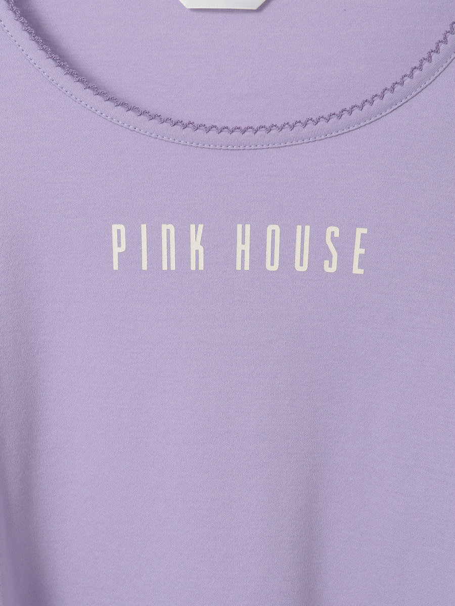 ロゴプリントチュニックカットソー 詳細画像 アイボリー 10