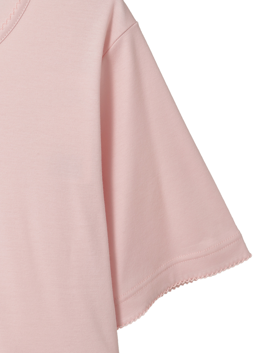 ロゴプリントチュニックカットソー 詳細画像 アイボリー 4