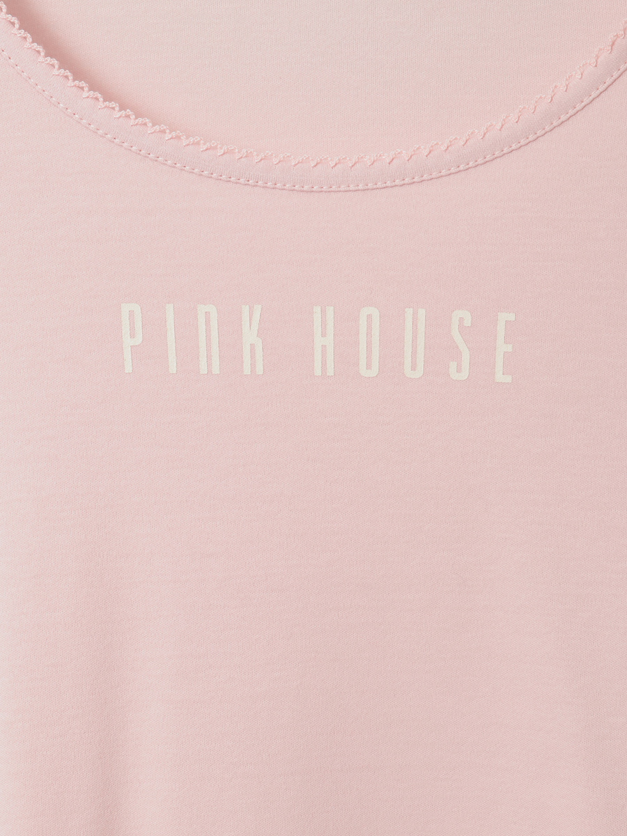 ロゴプリントチュニックカットソー 詳細画像 アイボリー 6