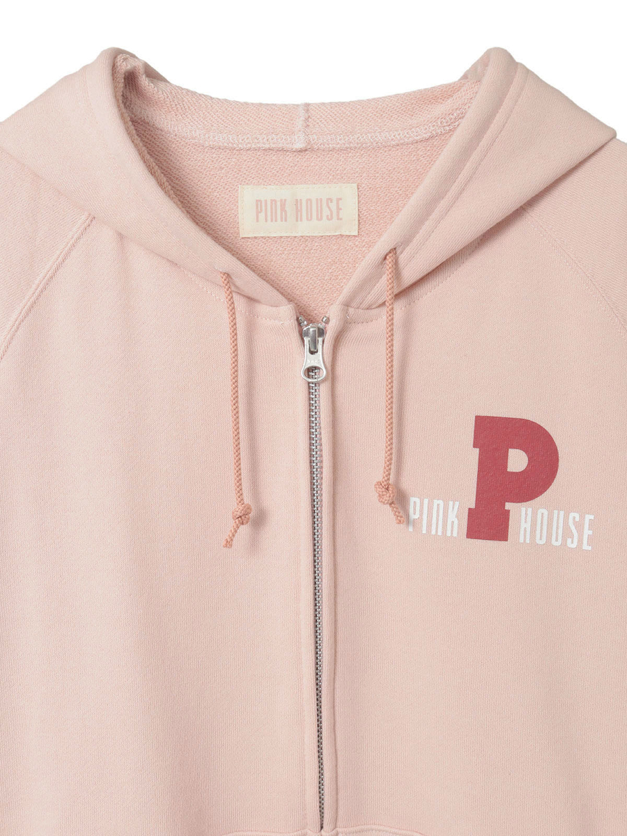 Pロゴ＆ネームワッペン使いパーカー 詳細画像 アカ 3