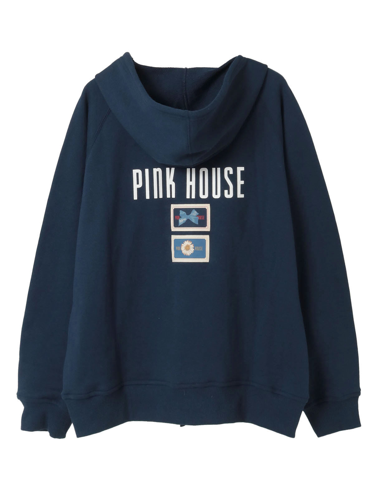 Pロゴ＆ネームワッペン使いパーカー｜ピンクハウスオフィシャル