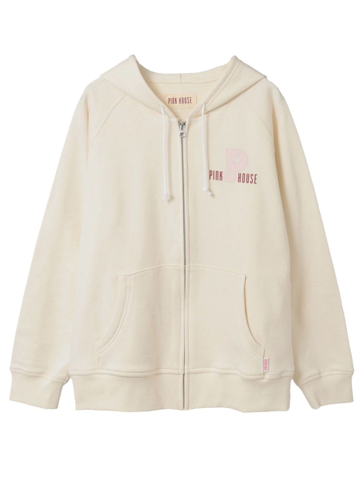Pロゴ＆ネームワッペン使いパーカー｜ピンクハウスオフィシャル