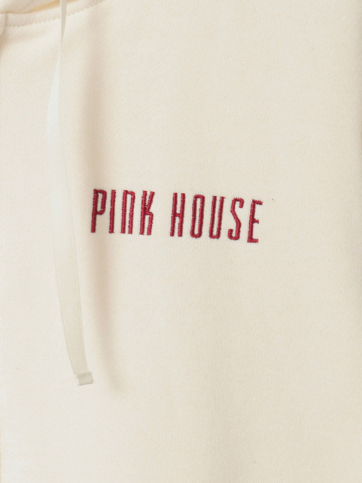 ロゴ刺繍使いフリルパーカー｜ピンクハウスオフィシャルオンライン