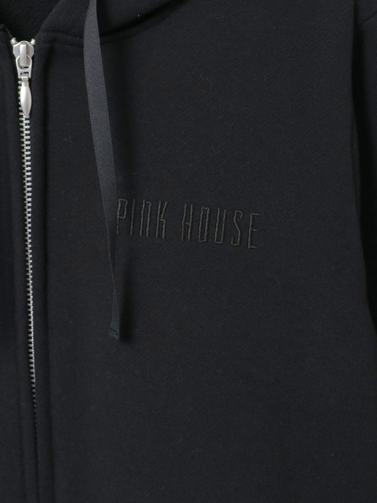 ロゴ刺繍使いフリルパーカー｜ピンクハウスオフィシャルオンライン