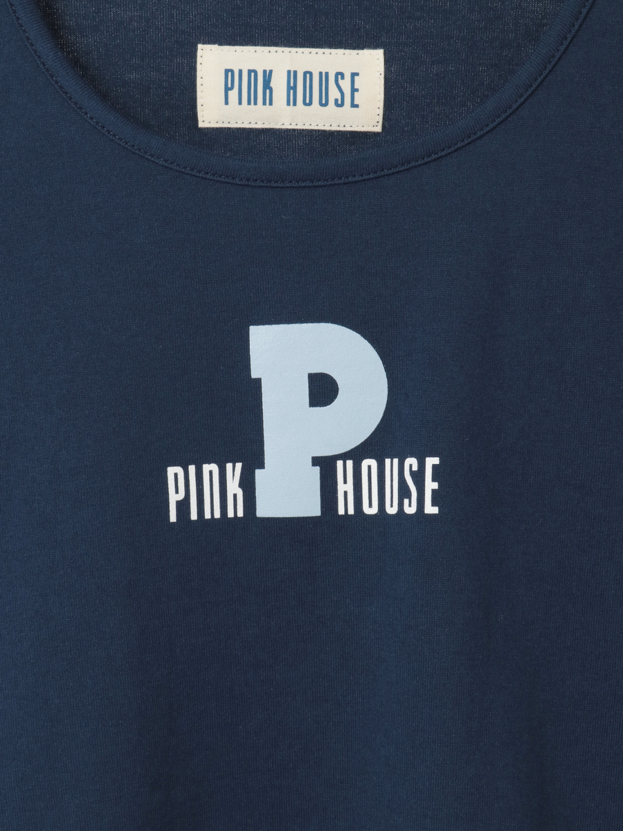 Pロゴ＆ロゴプリントカットソー 詳細画像 クロ 10