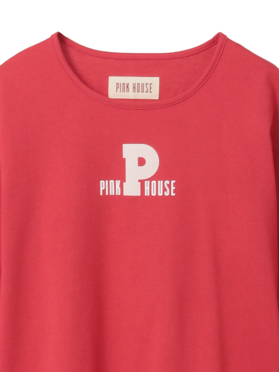 Pロゴ＆ロゴプリントカットソー 詳細画像 クロ 3