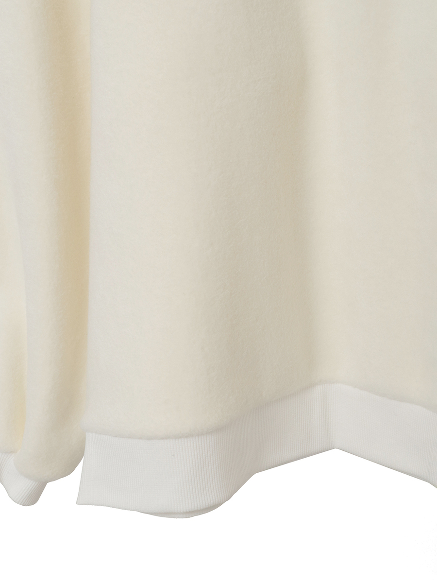 ロゴワッペン使いフリーススウェット 詳細画像 オフ 5