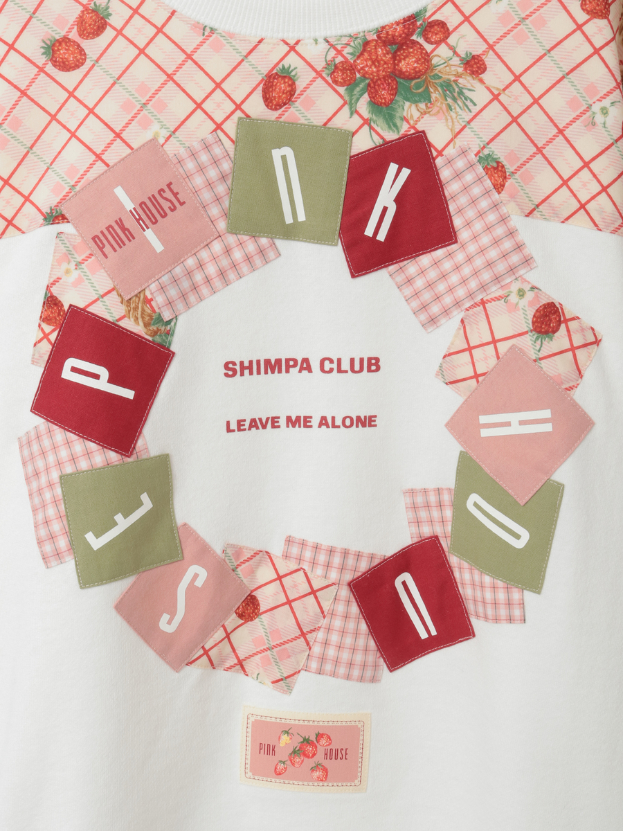 イニシャルロゴアップリケ使いトレーナー 詳細画像 グリーン 7