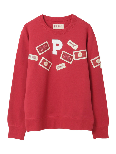 Pロゴ＆ネームワッペン使いトレーナー