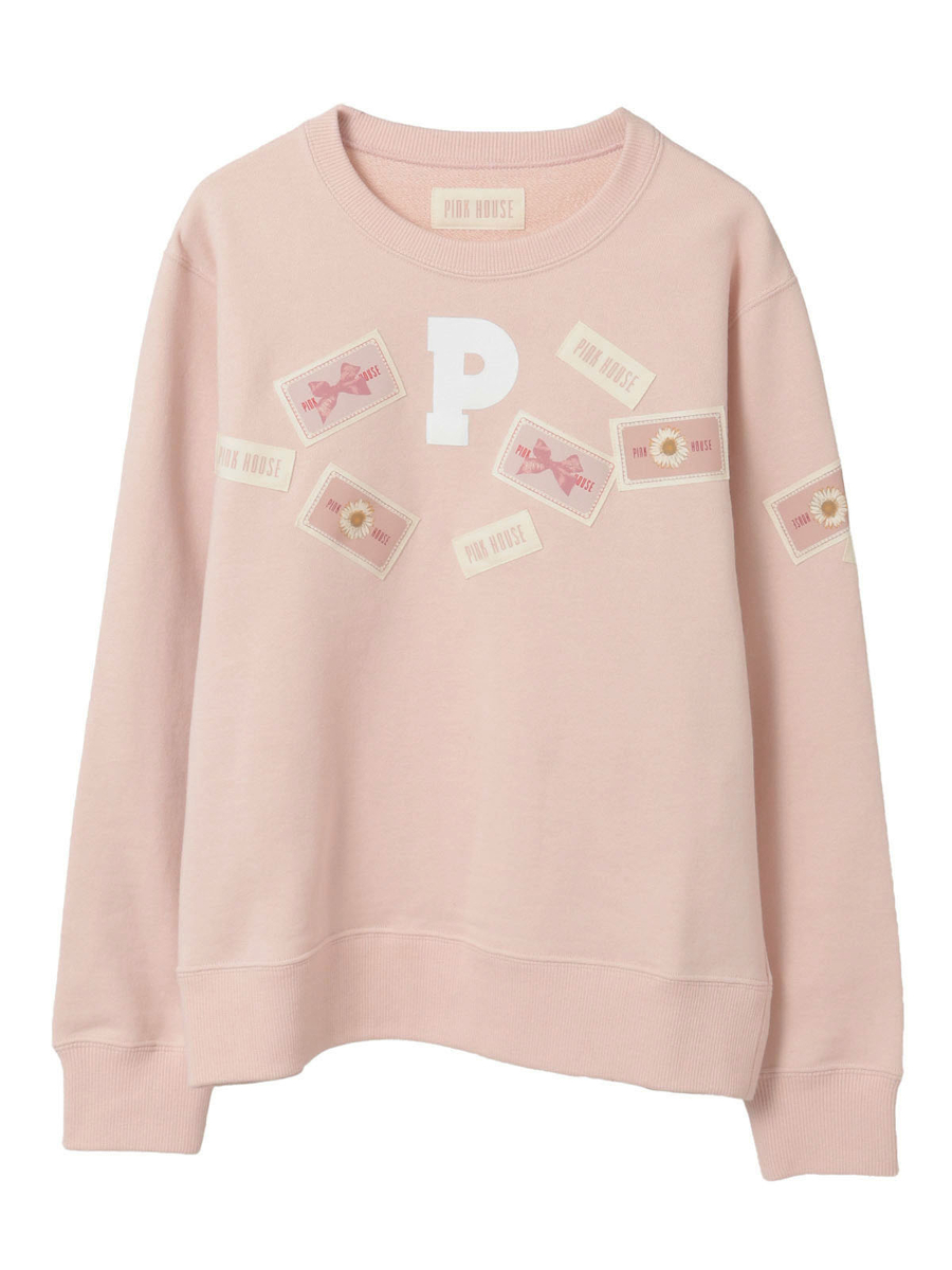 Pロゴ＆ネームワッペン使いトレーナー 詳細画像 ネイビー 1