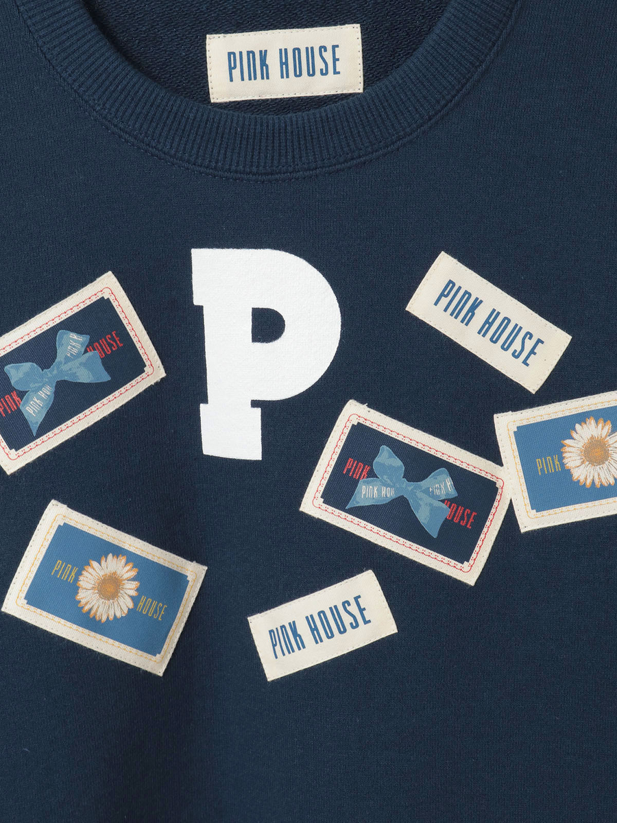 Pロゴ＆ネームワッペン使いトレーナー 詳細画像 ネイビー 10