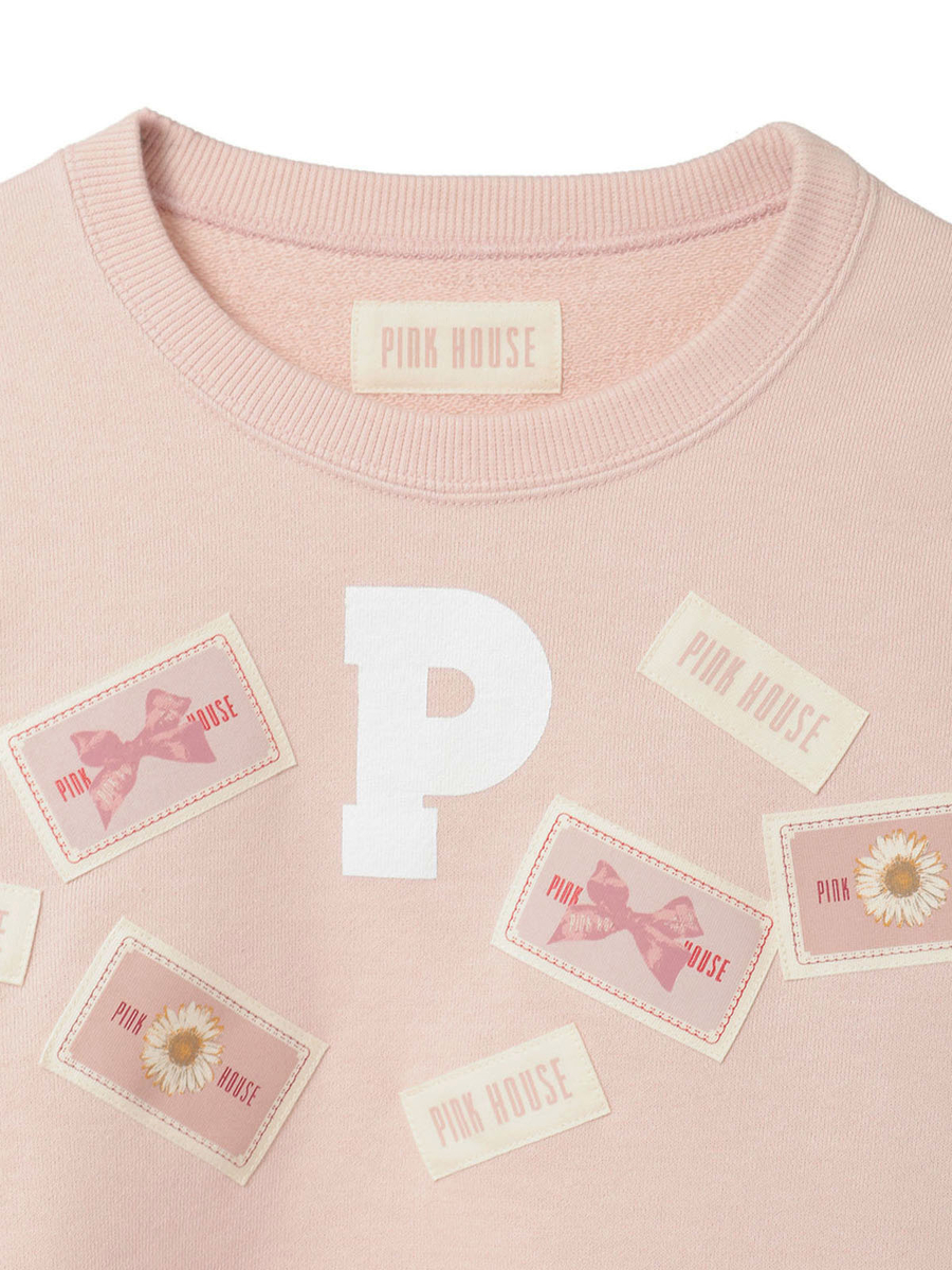 Pロゴ＆ネームワッペン使いトレーナー 詳細画像 ネイビー 3