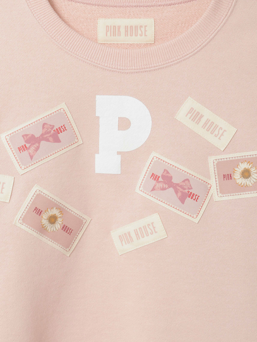 Pロゴ＆ネームワッペン使いトレーナー 詳細画像 ネイビー 6