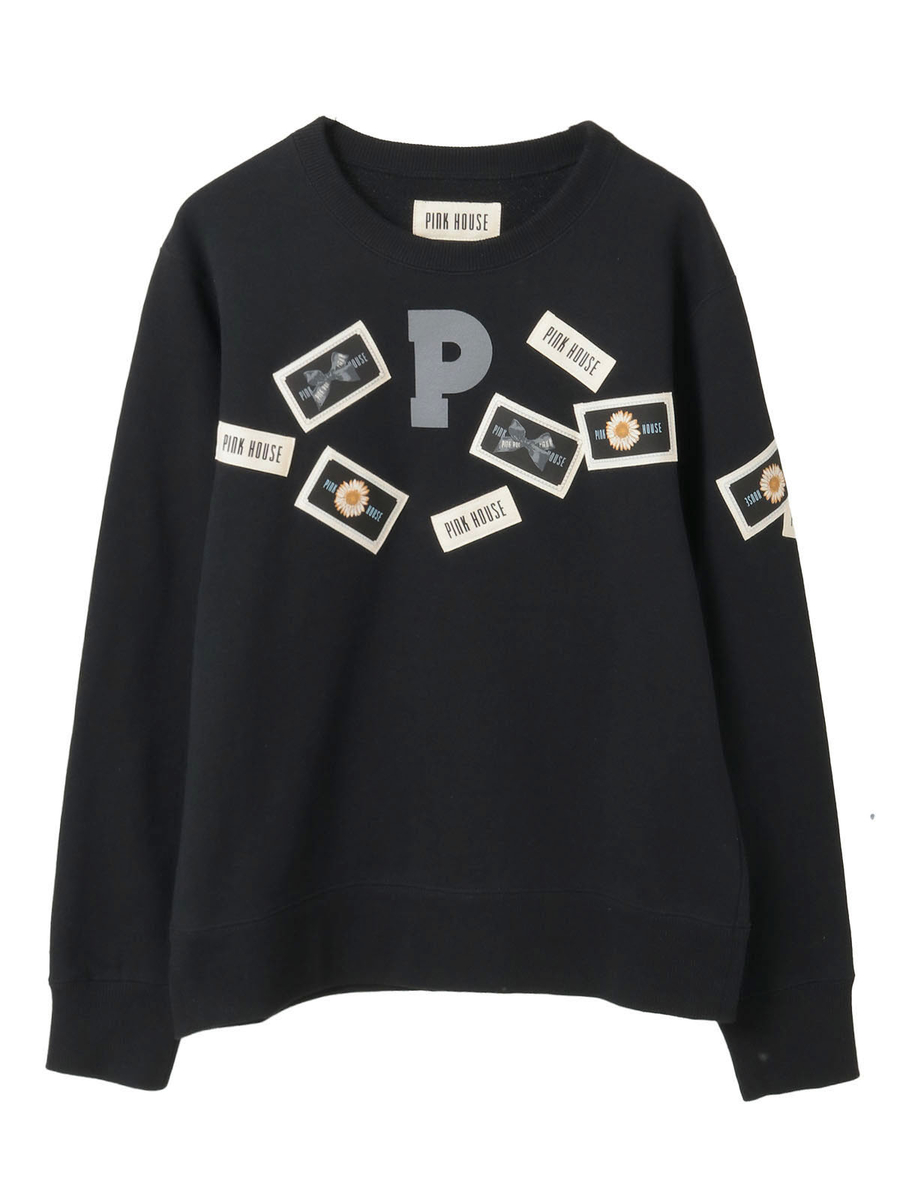 Pロゴ＆ネームワッペン使いトレーナー 詳細画像 クロ 1