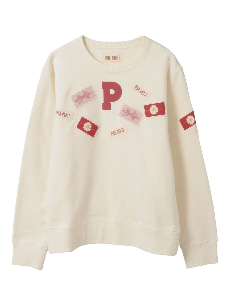 Pロゴ＆ネームワッペン使いトレーナー 詳細画像 オフ 1